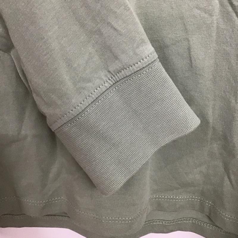ナイキ NIKE Tシャツ 長袖 HF0781-370 M 無地 X ロゴ、文字 カーキ / カーキ /  レディース USED 古着 中古 10150844