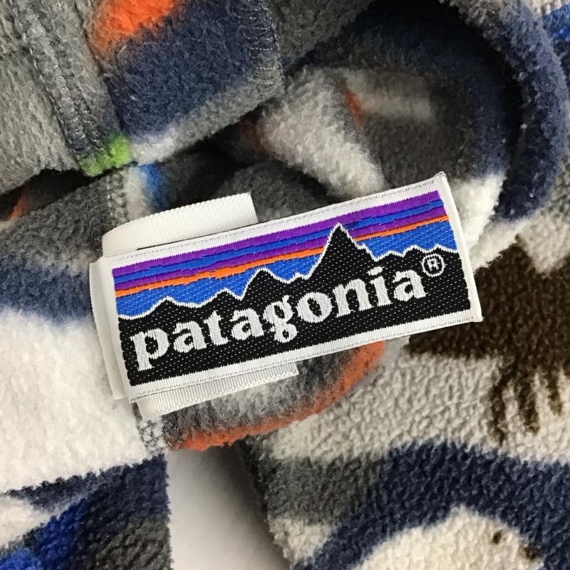 パタゴニア patagonia パーカー 長袖 ジップパーカー 18M 総柄 マルチカラー / マルチカラー /  ボーイズ USED 古着 中古 10124829