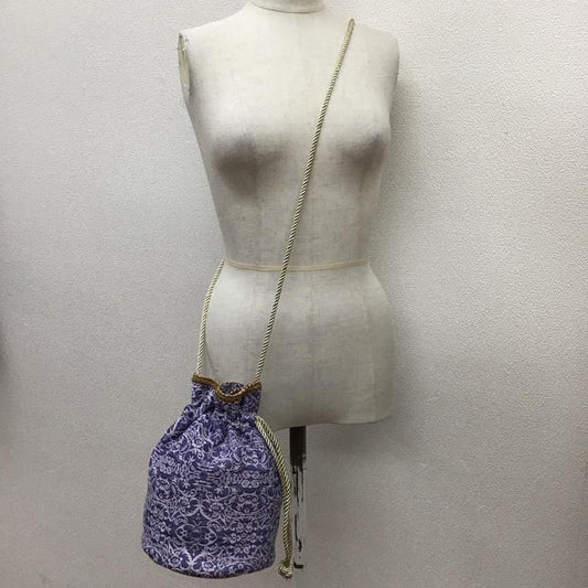 古着 USED ショルダーバッグ ショルダーバッグ dignity closet 巾着バッグ 2WAY 総柄 紫 / パープル /  レディース USED 古着 中古 10118883