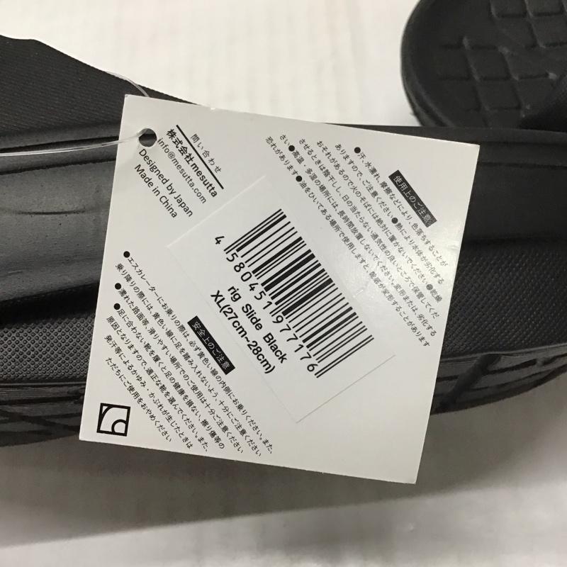 リグ rig サンダル サンダル slide タグ付き リカバリーサンダル XL ロゴ、文字 黒 / ブラック /  メンズ USED 古着 中古 10113347