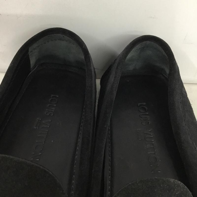 ルイヴィトン LOUIS VUITTON カジュアルシューズ カジュアルシューズ ND0145 ドライビングシューズ ダミエ 9 1/2  紺 / ネイビー /  メンズ USED 古着 中古 10149673