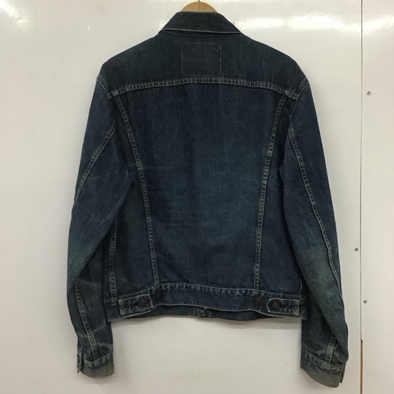 リーバイストラウスアンドコー Levi Strauss & co. ジャケット、上着 ジャンパー、ブルゾン デニムジャケット Gジャン アウター カジュアルジャケット 40 無地 インディゴ / インディゴ /  メンズ USED 古着 中古 10133620