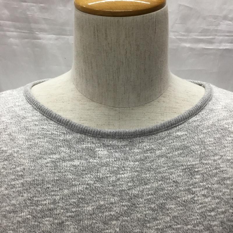古着 USED カットソー 長袖 長袖カットソー クルーネックカットソー ロングスリーブカットソー vieasy 5 無地 灰 / グレー /  メンズ USED 古着 中古 10115775