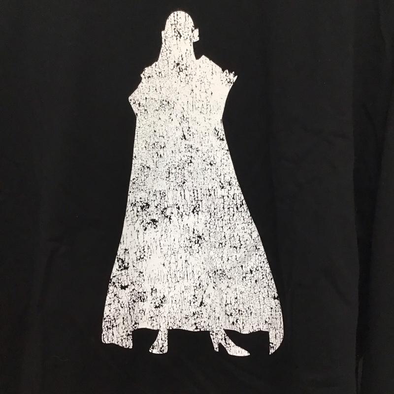 ゴッドセレクショントリプルエックス GOD SELECTION XXX カットソー 長袖 長袖カットソー プリントカットソー クルーネック L プリント 黒 / ブラック /  メンズ USED 古着 中古 10140547