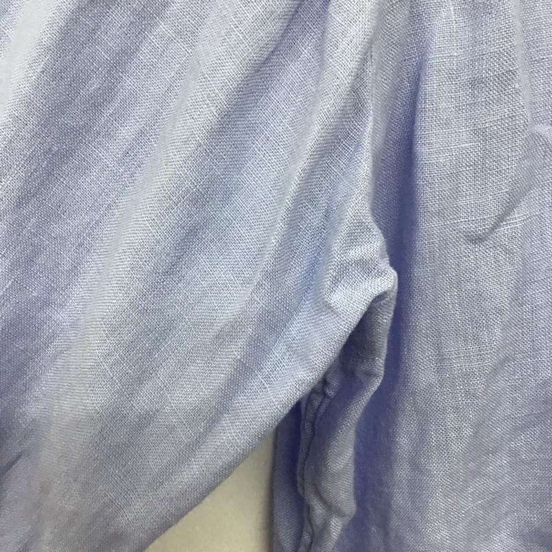 ポロバイラルフローレン Polo by RALPH LAUREN シャツ、ブラウス 長袖 長袖シャツ 無地シャツ カラーシャツ ボタンダウンシャツ M ロゴ、文字 水色 / ライトブルー /  メンズ USED 古着 中古 10132315