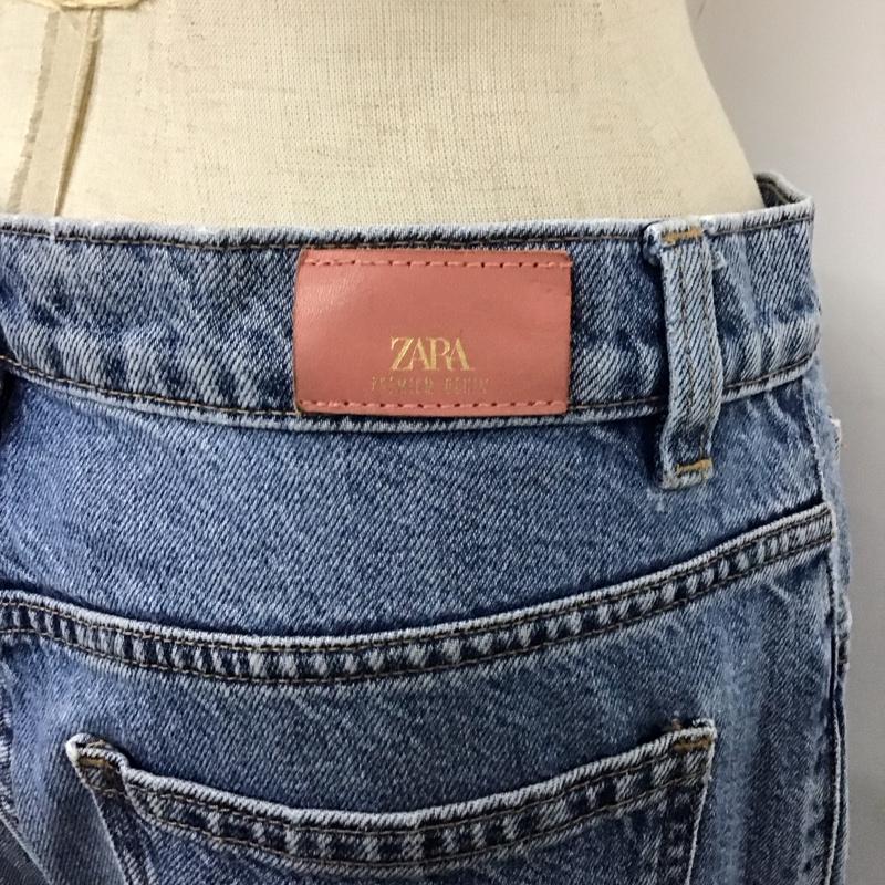 ザラ ZARA パンツ デニム、ジーンズ 4302 227 427 無地 青 / ブルー /  レディース USED 古着 中古 10120403