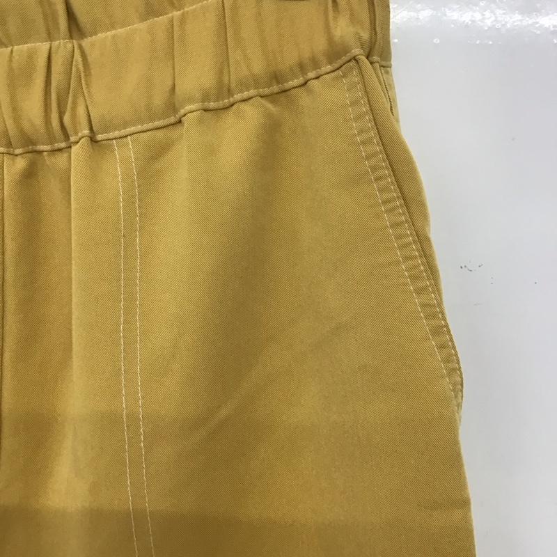 ザラ ZARA パンツ スラックス S 無地 マスタード / マスタード /  レディース USED 古着 中古 10133393