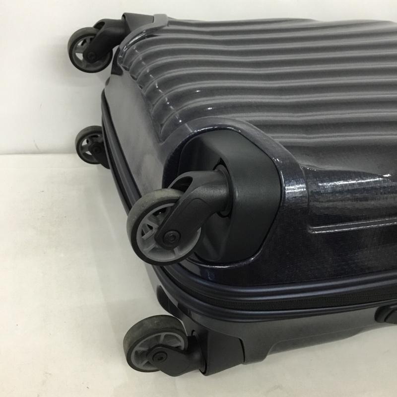 サムソナイト Samsonite スーツケース、トランク スーツケース、トランク V22 31302 コスモライト TSAロック ロゴ、文字 紺 / ネイビー /  メンズ USED 古着 中古 10147775