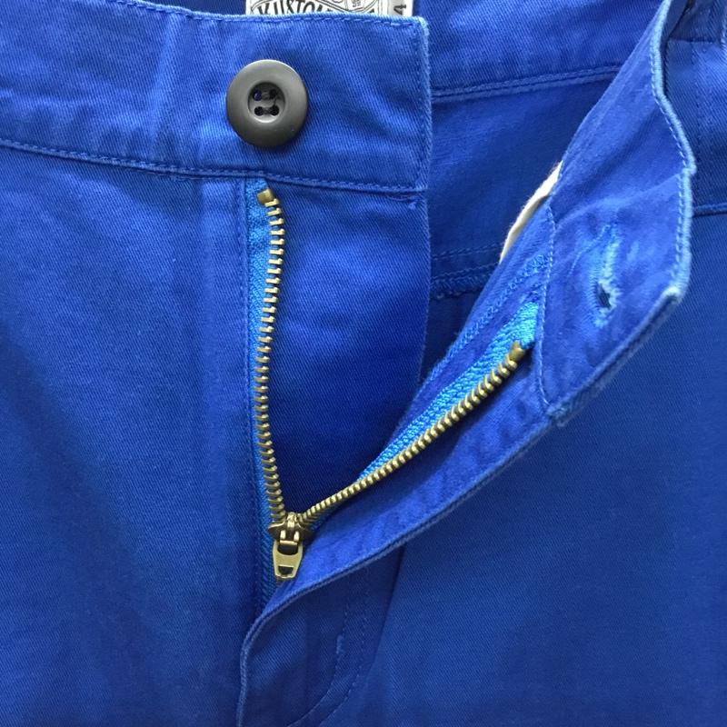 カスタムスタイル KUSTOMSTYLE パンツ ショートパンツ 34 無地 青 / ブルー /  メンズ USED 古着 中古 10108812