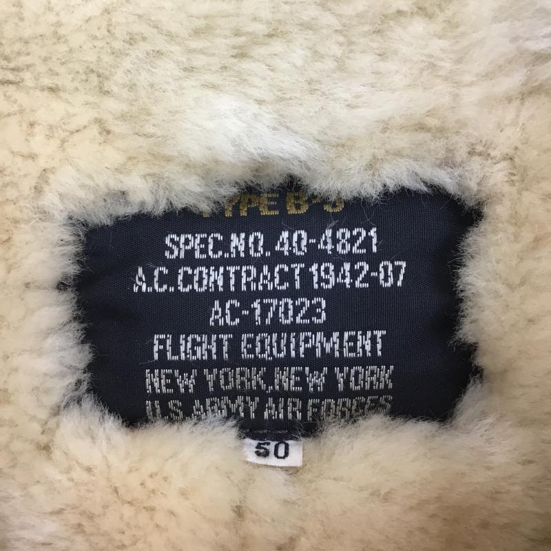 ＵＳフルギ US古着 ジャケット、上着 フライトジャケット U.S.ARMY AIR FORCE TYPE B-3 無地 茶 / ブラウン /  メンズ USED 古着 中古 10141437