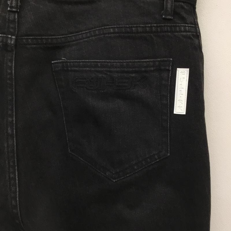フルビーケー FULL-BK パンツ デニム、ジーンズ FULL-BK デニムパンツ L ロゴ、文字 黒 / ブラック /  メンズ USED 古着 中古 10120880