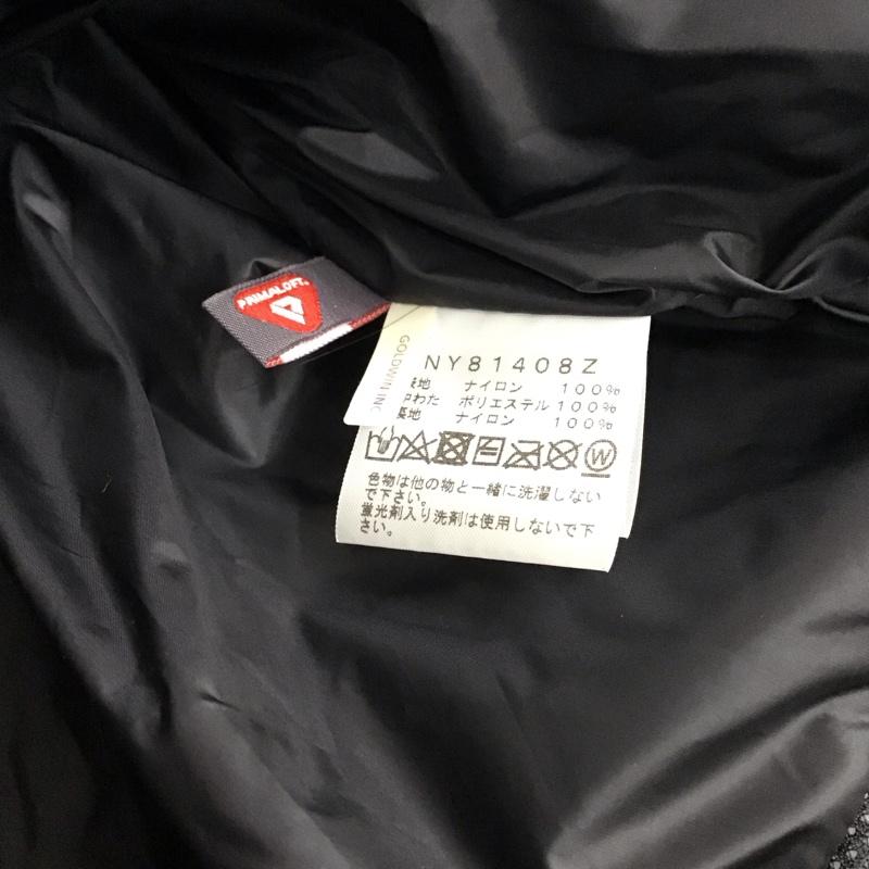 ザノースフェイス THE NORTH FACE ジャケット、上着 ジャンパー、ブルゾン ny81408z ダウンジャケット ジップアップジャケット アウター L ロゴ、文字 黒 / ブラック /  メンズ USED 古着 中古 10119152
