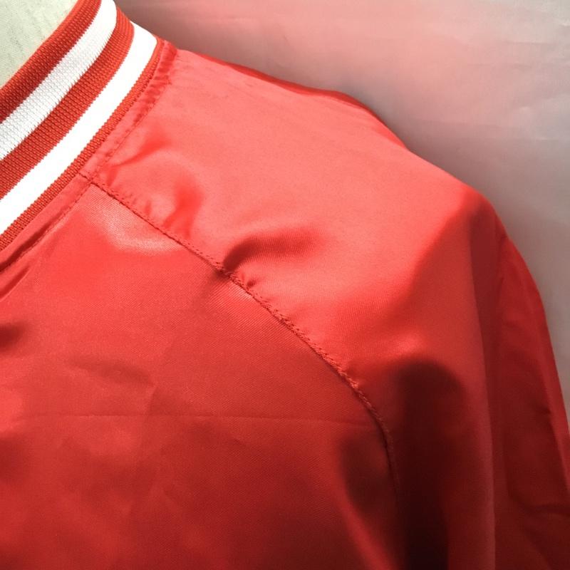 古着 USED ジャケット、上着 ジャンパー、ブルゾン Budweiser バックロゴ FREE ロゴ、文字 赤 / レッド /  メンズ USED 古着 中古 10118941