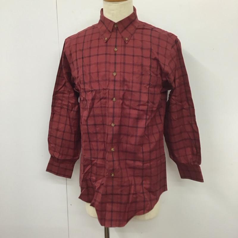 ブルックスブラザーズ BROOKS BROTHERS シャツ、ブラウス 長袖 長袖シャツ カラーシャツ ポケットシャツ 長袖カットソー チェックシャツ M チェック マルチカラー / マルチカラー /  メンズ USED 古着 中古 10112574