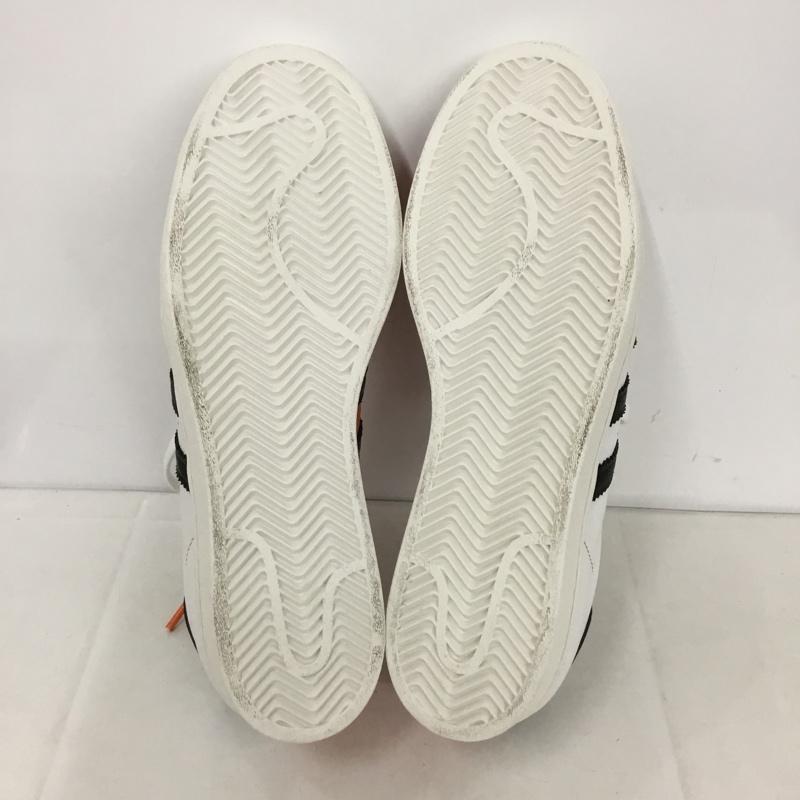 アディダス adidas スニーカー スニーカー FW6363 SIZE? Superstar 27.5cm 27.5cm ロゴ、文字 白 / ホワイト / X 黒 / ブラック / X 橙 / オレンジ /  メンズ USED 古着 中古 10139953