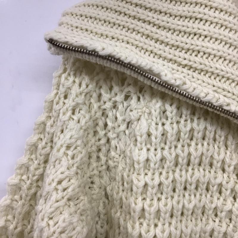 スコットクラブ SCOTCLUB カーディガン 長袖 無地 白 / ホワイト /  レディース USED 古着 中古 10142752