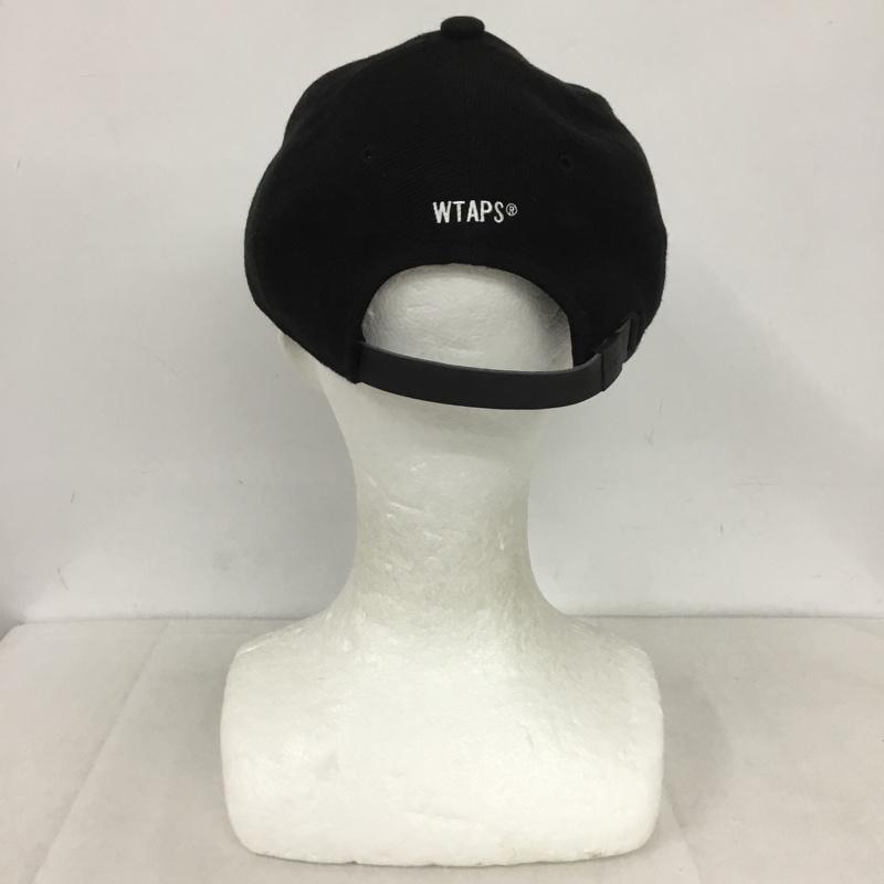 ダブルタップス WTAPS 帽子 キャップ EX49 COLLECTION POLY TWILL 242HCDT-HT12 ロゴ、文字 黒 / ブラック /  メンズ USED 古着 中古 10143931