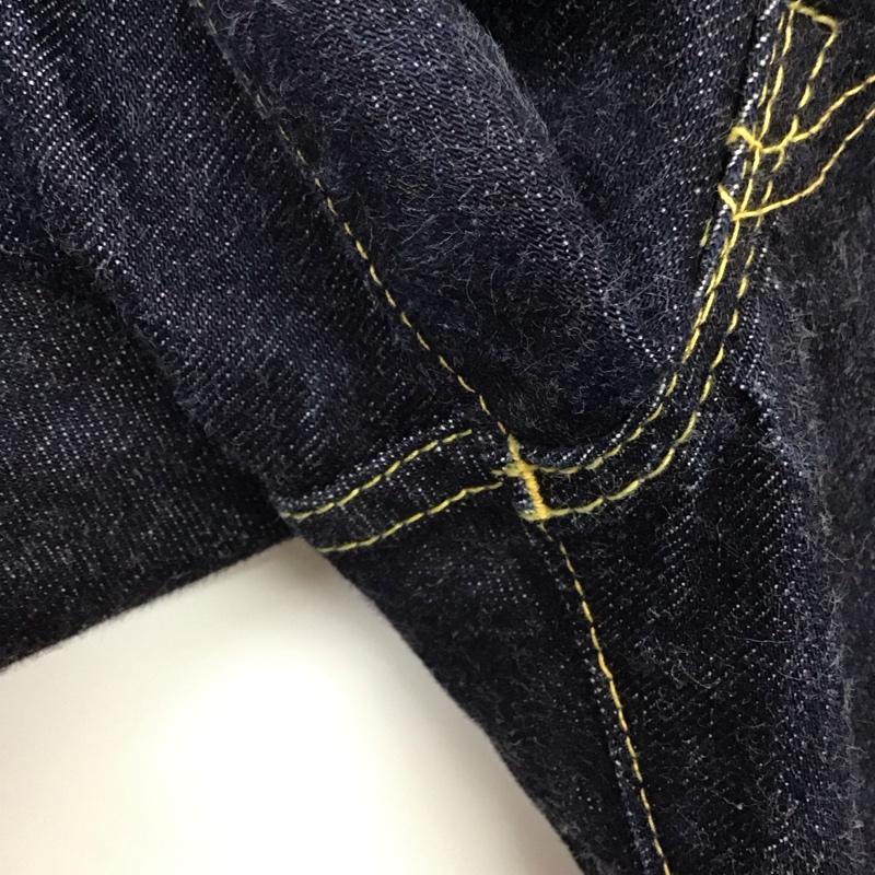 ザリアルマッコイズ THE REAL McCOY S パンツ デニム、ジーンズ デニムパンツ ストレートパンツ ワイドパンツ カジュアルパンツ 36 無地 インディゴ / インディゴ /  メンズ USED 古着 中古 10115391