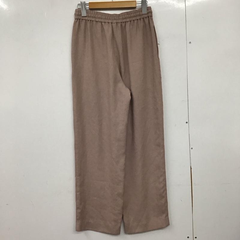 ビューティアンドユースユナイテッドアローズ BEAUTY&YOUTH UNITED ARROWS パンツ スラックス 1614-162-5757 リネンライクドローストイージーパンツ M 無地 桃 / ピンク /  レディース USED 古着 中古 10151255