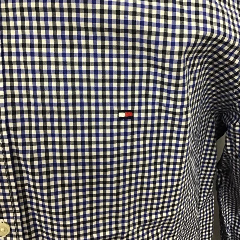 トミーヒルフィガー TOMMY HILFIGER シャツ、ブラウス 長袖 長袖シャツ カラーシャツ 長袖カットソー チェックシャツ L チェック マルチカラー / マルチカラー /  メンズ USED 古着 中古 10123941