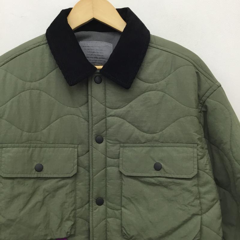 フリークスストア FREAK S STORE ジャケット、上着 ジャンパー、ブルゾン JONAS CLAESSON キルティングジャケット M  カーキ / カーキ /  メンズ USED 古着 中古 10141446