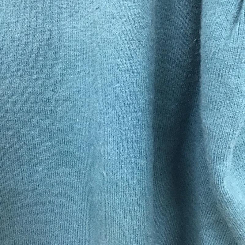 ローリーズファーム LOWRYS FARM カーディガン 長袖 長袖カーディガン ニットカーディガン 前開き FREE 無地 青 / ブルー /  レディース USED 古着 中古 10146691