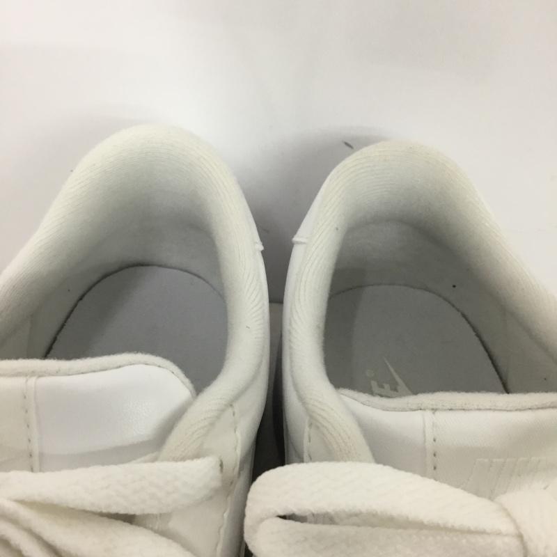 ナイキ NIKE スニーカー スニーカー 443627 102 BRUTEZ 24.5cm 箱有 24.5cm ロゴ、文字 白 / ホワイト /  レディース USED 古着 中古 10144821