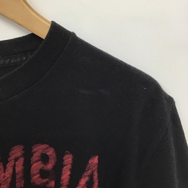 コロンビア Columbia Tシャツ 半袖 109 pm2752 半袖カットソー プリントTシャツ クルーネックカットソー M ロゴ、文字 黒 / ブラック /  メンズ USED 古着 中古 10148990