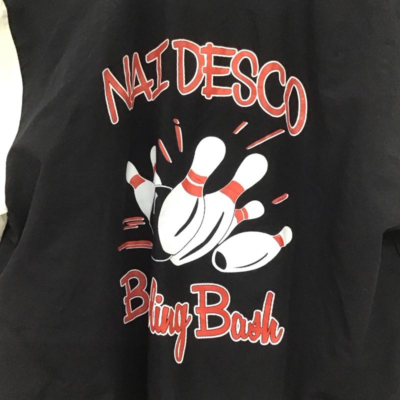 古着 USED シャツ、ブラウス 半袖 半袖シャツ ボーリングシャツ カラーシャツ CruisinUSA 古着 M ロゴ、文字 白 / ホワイト / X 黒 / ブラック /  メンズ USED 古着 中古 10137969