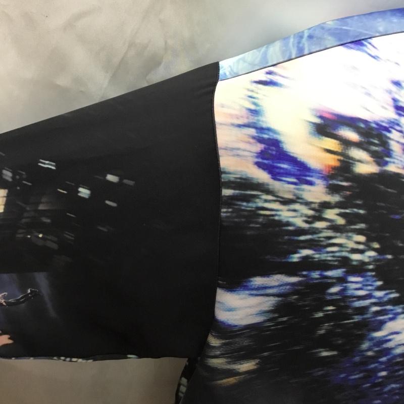 ハレ HARE シャツ、ブラウス 長袖 HA020013LE HARE × 攻殻機動隊 Patterned Drape Shirt D929 FREE プリント マルチカラー / マルチカラー /  メンズ USED 古着 中古 10111850