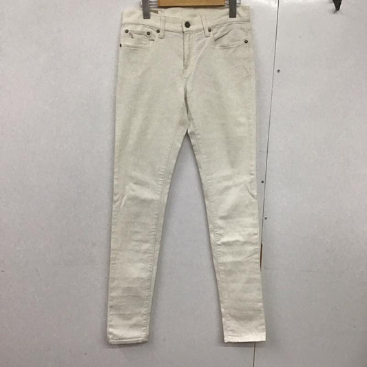 ポロラルフローレン POLO RALPH LAUREN パンツ デニム、ジーンズ デニムパンツ スリムパンツ カジュアルパンツ ストレッチパンツ 28インチ 無地 白 / ホワイト /  メンズ USED 古着 中古 10143224