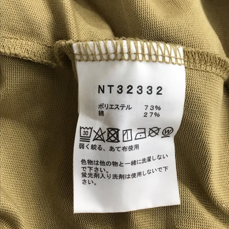 ザノースフェイス THE NORTH FACE Tシャツ 半袖 NT32332 ショートスリーブヒストリカルロゴティー XL ロゴ、文字 ベージュ / ベージュ /  メンズ USED 古着 中古 10116516