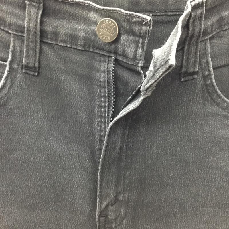 ピカデリー PICCADILLY パンツ デニム、ジーンズ デニムパンツ スリムパンツ ストレッチパンツ タイトジーンズ 36 無地 黒 / ブラック /  メンズ USED 古着 中古 10114072