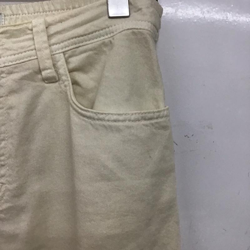 ザラ ZARA ボトムス ボトムス M 無地 アイボリー / アイボリー /  レディース USED 古着 中古 10151157