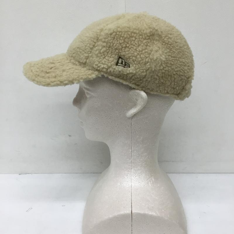 ニューエラ NEW ERA 帽子 キャップ 無地 ベージュ / ベージュ /  レディース USED 古着 中古 10139789