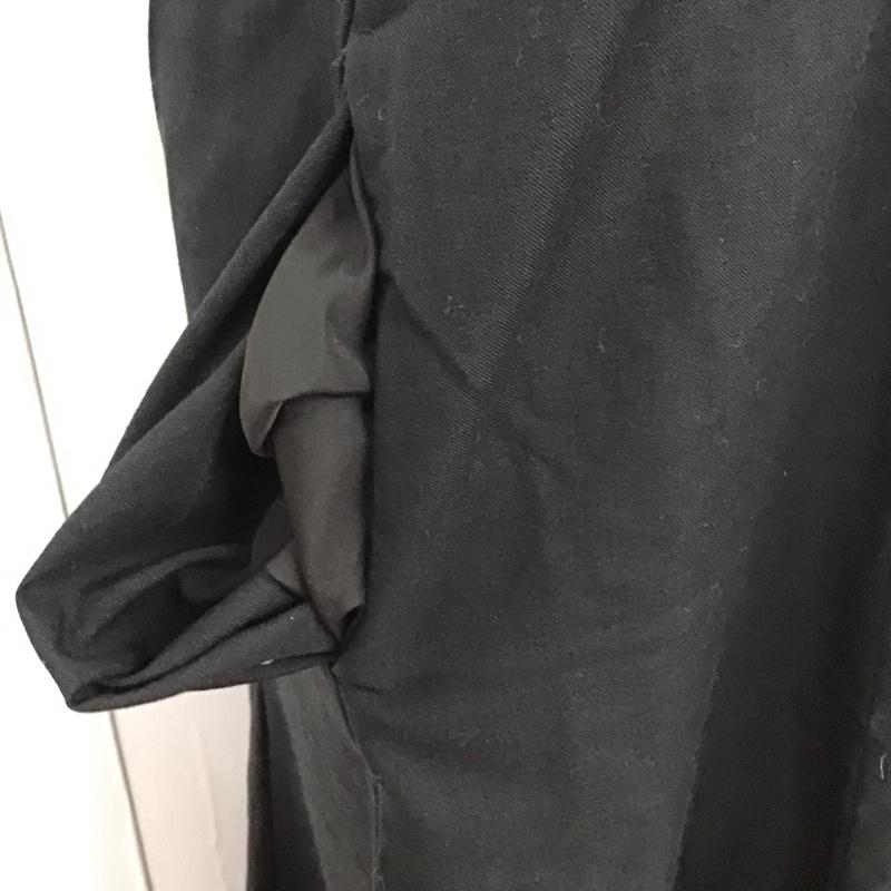 サニーレーベル Sonny Label ワンピース ロングスカート la25-26t703 半袖ロングワンピース フレアスカート FREE 無地 黒 / ブラック /  レディース USED 古着 中古 10117827