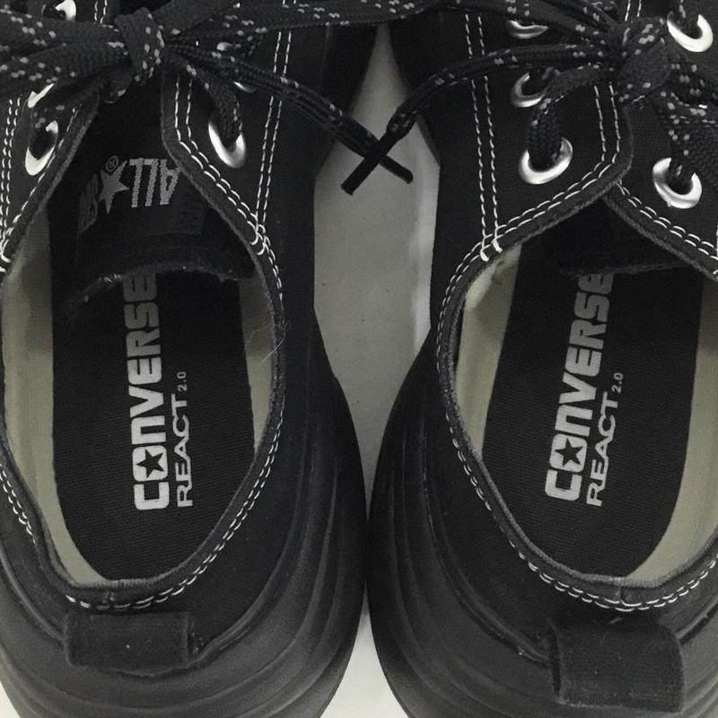 コンバース CONVERSE スニーカー スニーカー 31313161 ALL STAR SURGETRAINER OX 厚底ソール 24cm 箱有 24.0cm ロゴ、文字 黒 / ブラック /  レディース USED 古着 中古 10136918