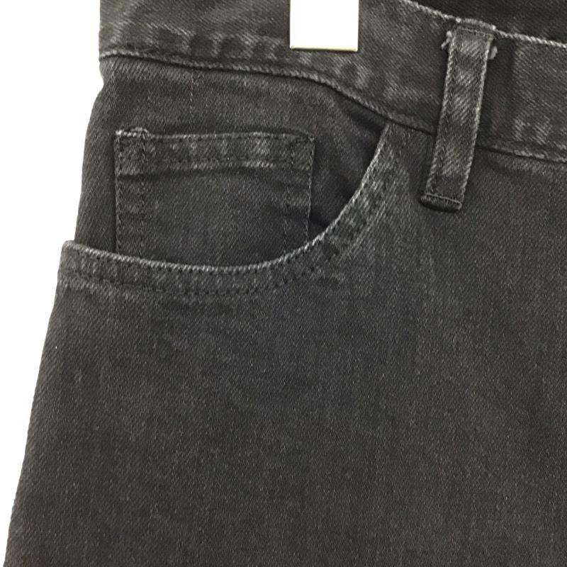 リルリリー lilLilly パンツ デニム、ジーンズ L18SS-PT201 デニムパンツ ダメージパンツ S 無地 黒 / ブラック /  レディース USED 古着 中古 10117417