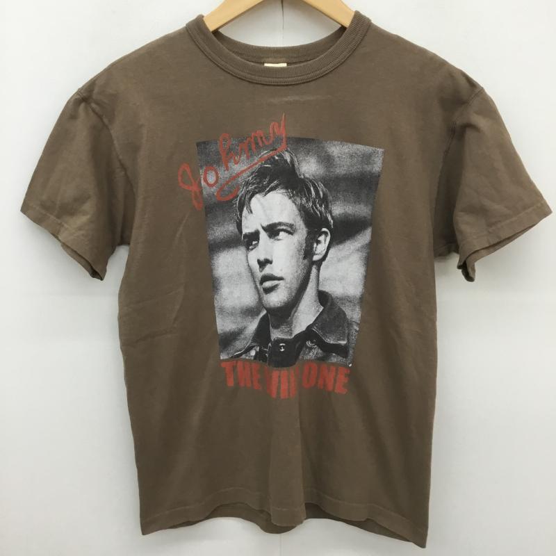 マックヒル McHILL Tシャツ 半袖 TOYS McCOY Tシャツ THE WILD ONE MARLON BRANDO AS JOHNNY TMC2115 M プリント 茶 / ブラウン /  メンズ USED 古着 中古 10129795