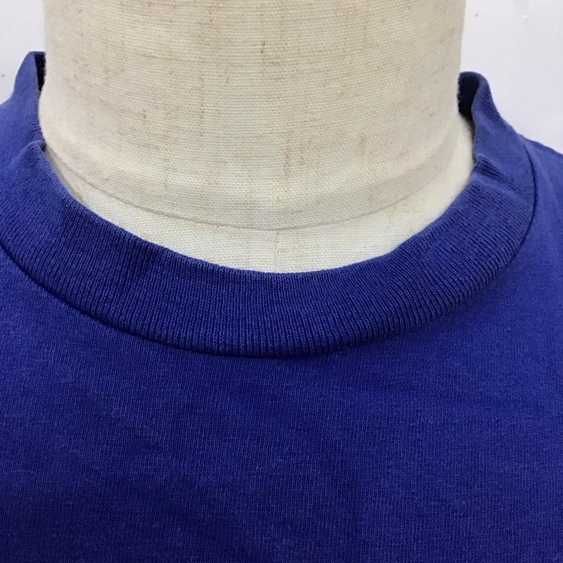 ステューシー STUSSY Tシャツ 半袖 半袖カットソー プリントTシャツ クルーネックカットソー 00s 紺タグ M ロゴ、文字 青 / ブルー /  メンズ USED 古着 中古 10112091