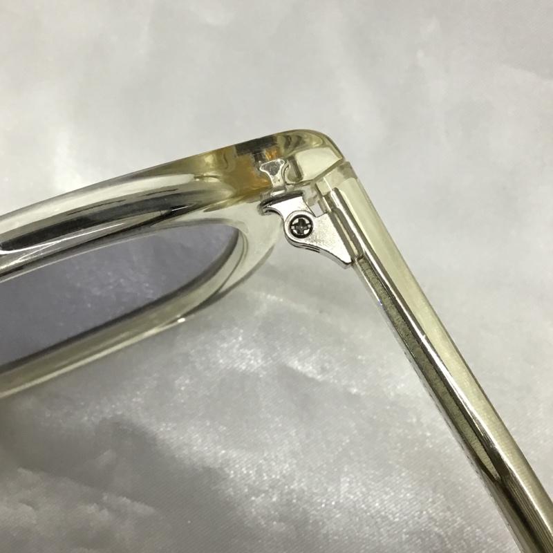 カネコオプティカル KANEKO OPTICAL めがね・サングラス サングラス UNITED ARROWS クリアフレーム 無地 透明 / クリア /  メンズ USED 古着 中古 10119667