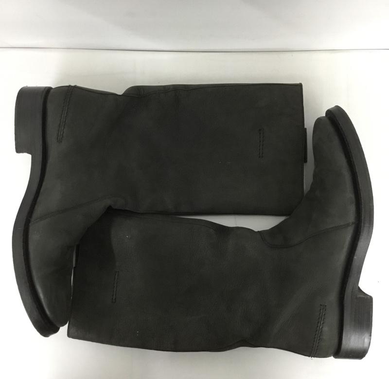 ディオールオム Dior homme ブーツ 一般 10HBM ペコスブーツ ロングブーツ 43 無地 灰 / グレー /  メンズ USED 古着 中古 10124612