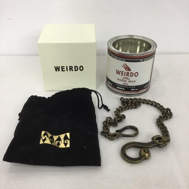 ウィアード WEIRDO ファッション小物 ファッション小物 ウォレットチェーン 箱有 ロゴ、文字 金 / ゴールド /  メンズ USED 古着 中古 10143979