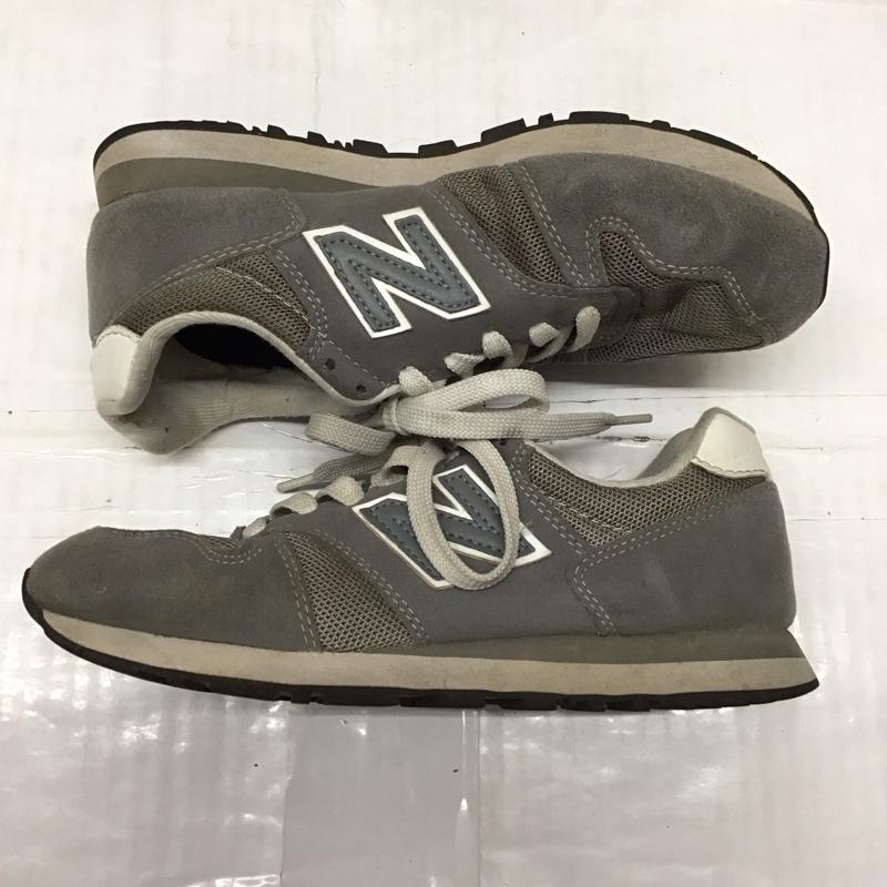ニューバランス New Balance スニーカー スニーカー M340GY メッシュ 23.5cm 23.5cm ロゴ、文字 灰 / グレー /  レディース USED 古着 中古 10118784