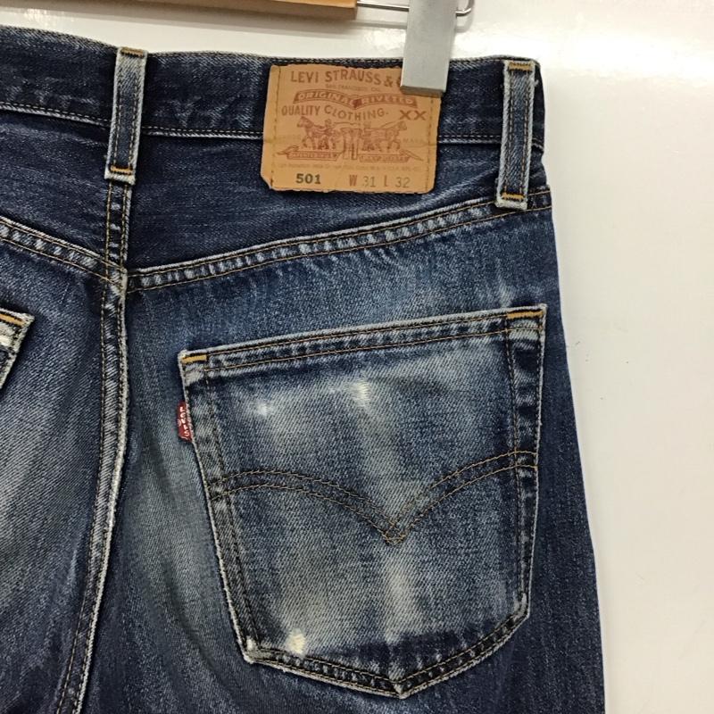 リーバイストラウスアンドコー Levi Strauss & co. パンツ デニム、ジーンズ デニムパンツ スリムパンツ カジュアルパンツ 00s 31インチ 無地 インディゴ / インディゴ /  メンズ USED 古着 中古 10150655