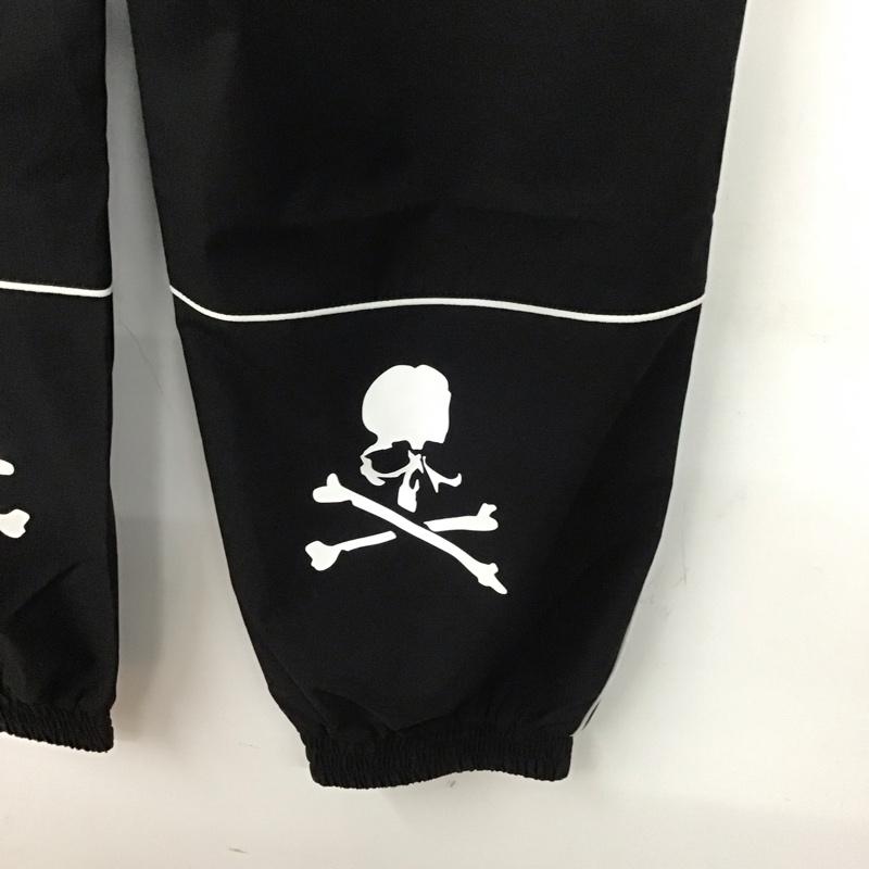 マスターマインド mastermind JAPAN パンツ ワークパンツ、ペインターパンツ ワークパンツ ワイドパンツ カジュアルパンツ ナイロンパンツ XXL プリント 黒 / ブラック /  メンズ USED 古着 中古 10130325