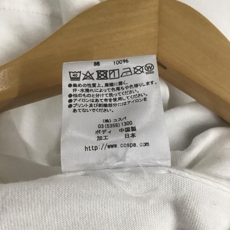 古着 USED Tシャツ 半袖 半袖カットソー プリントTシャツ クルーネックカットソー cospa s.a.f.s XL プリント 白 / ホワイト /  メンズ USED 古着 中古 10134662
