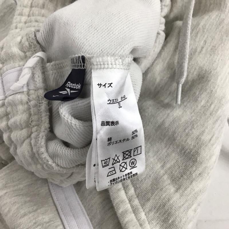 リーボック Reebok パンツ ショートパンツ Y4431RR スウェットパンツ 3L 3L ロゴ、文字 灰 / グレー /  レディース USED 古着 中古 10133745