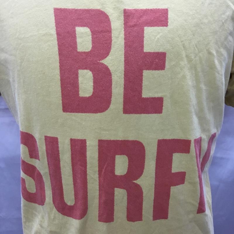 ティーシーエスエス TCSS Tシャツ 半袖 半袖カットソー プリントTシャツ クルーネックカットソー M プリント 黄 / イエロー /  メンズ USED 古着 中古 10114579