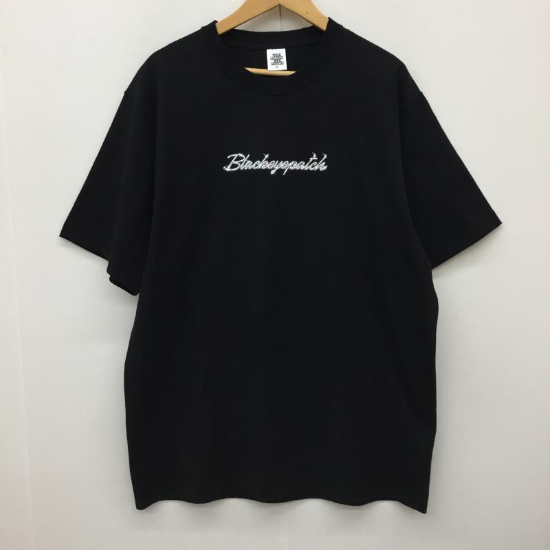 ブラックアイパッチ Black eye patch Tシャツ 半袖 XL ロゴ、文字 黒 / ブラック /  メンズ USED 古着 中古 10145796